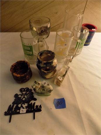 Collectible Glassware and Decor
