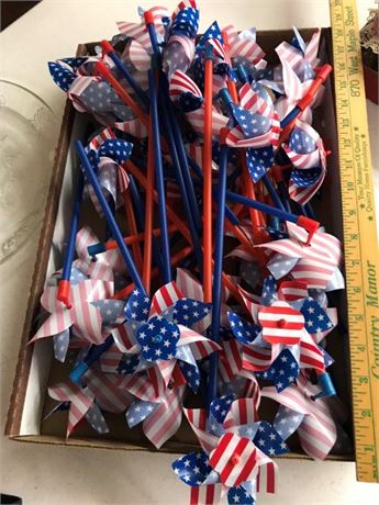 US Themed Pinwheels
