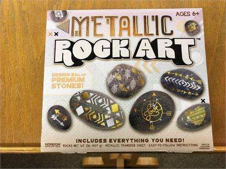 Metallic Rock Art