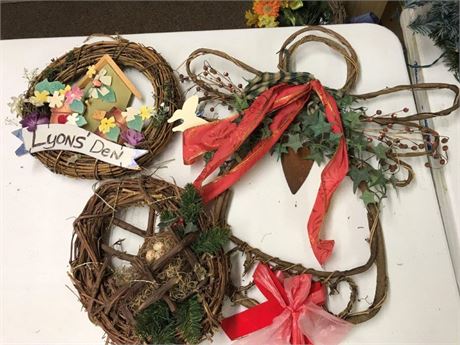 3 Misc. Wreaths (#3)