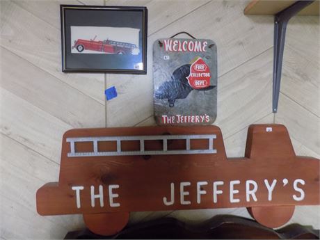 Fireman Decor