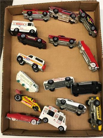 Flat of Loose Misc. Toy Cars