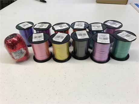 Rolls of Colored String
