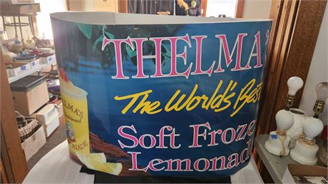 Thelma;s Frozen Lemonade Advertising Banner
