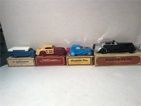 4 Avon Car Bottles