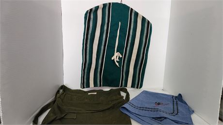 Clothes pin Bag & Red Cross Bag.