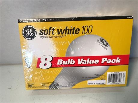 8 Pack Soft White 100W Bulbs (#3)