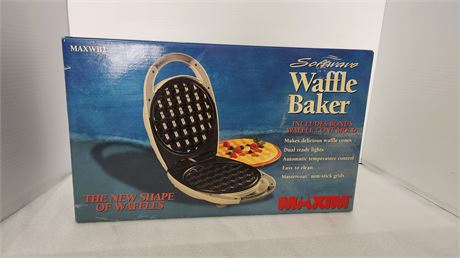 Soft wave waffle Maker. NEW