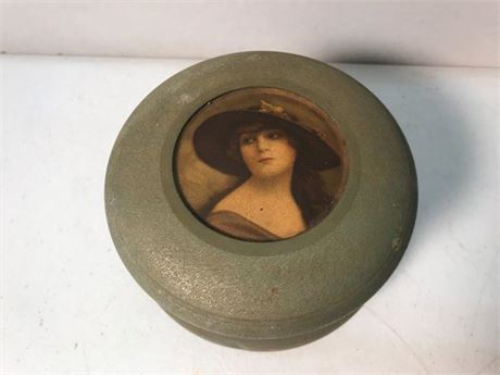 Metal Powder Box 3 Foot Musical Box (#2)