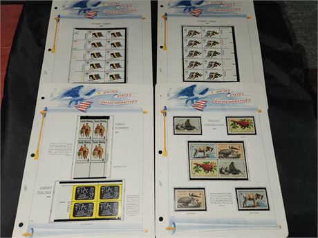 Commemorative US Mint Stamps