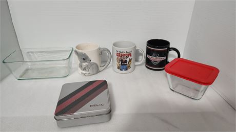 Coffee Mugs & Pyrex