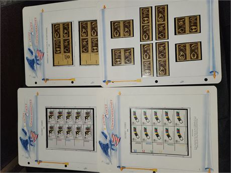 Commemorative US Mint Stamps