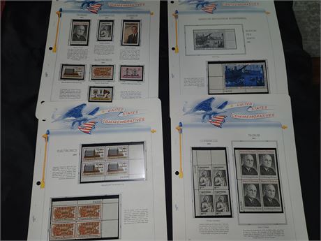 Commemorative US Mint Stamps