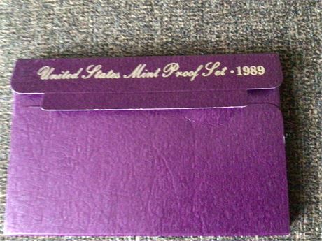 1989 Mint Proof Coin Set