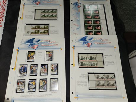 Commemorative US Mint Stamps