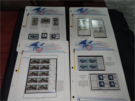 Commemorative US Mint Stamps