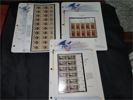 Commemorative US Mint Stamps