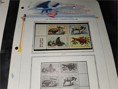 Commemorative US Mint Stamps