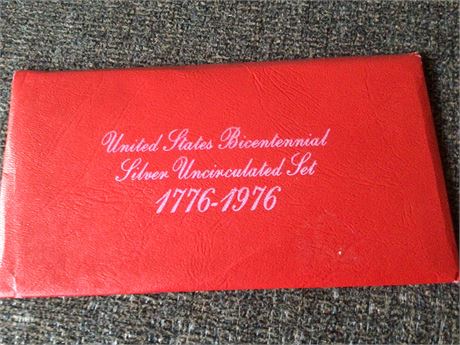 US Bicentennial Silver Uncirculated Set 1776-1976