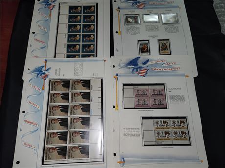 Commemorative US Mint Stamps