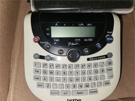 Brother PRI 290 Label Maker &  Waterproof I Pad Case