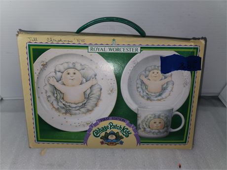 Royal Worcester Cabbage Patch Kids Plate Set
