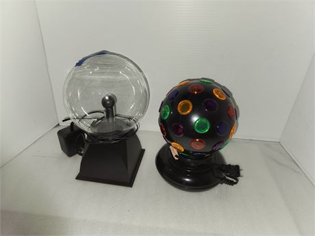 Disco Ball & Electric Globe