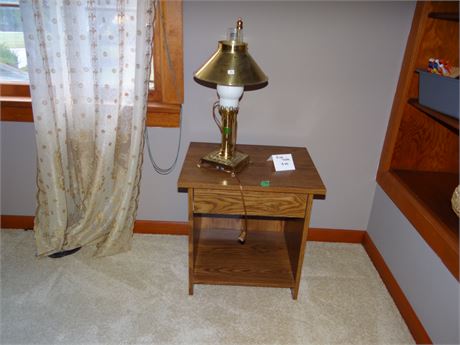 Stand and Lamp