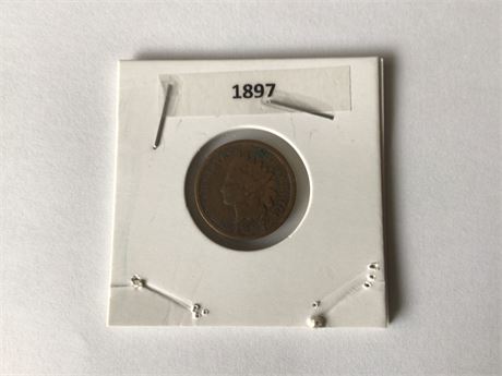 1897 Indian Head Penny