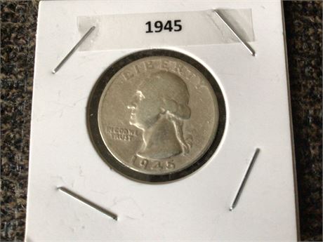 1945 Quarter - Silver