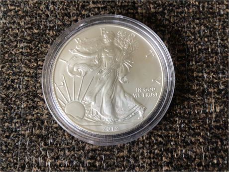 2012 Walking Liberty Silver Dollar