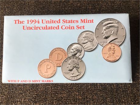 1994 Uncirculated United States Mint Set