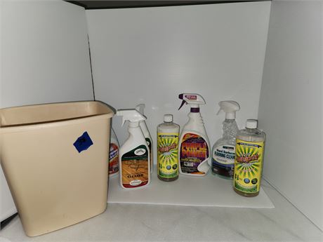 Trash Can & Cleaners
