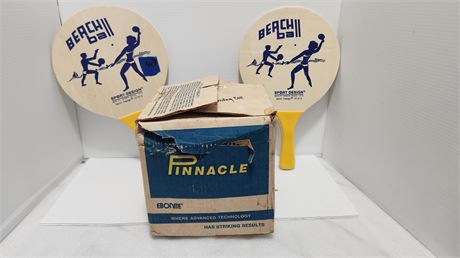 Bowling bowl & Paddles
