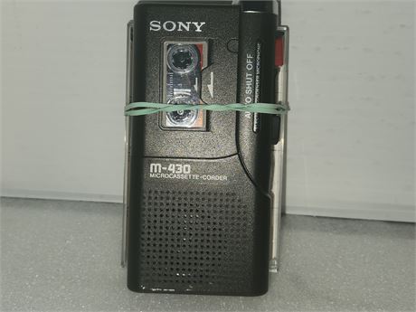 Sony M430 Microcassette Recorder