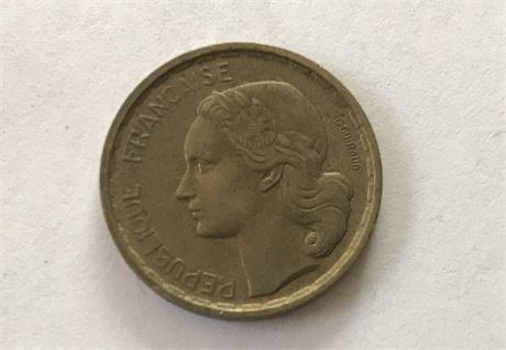 1951 France 10 Francs Coin