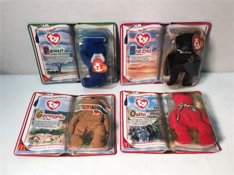 Set of 4 Ty Babies (#2)