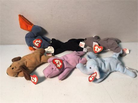 6 Ty Babies