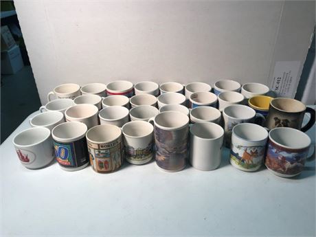 32 Misc. Coffee Mugs