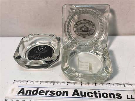 Clear Glass Ashtrays