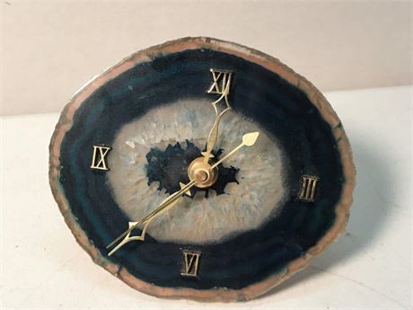 Crystal Stone Clock