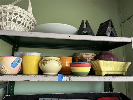 Flower Pot Shelf Lot