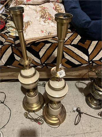 Brass Mixed Lamp Lot