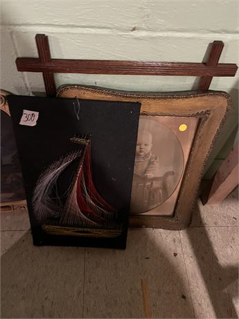 Vintage Art and Frame