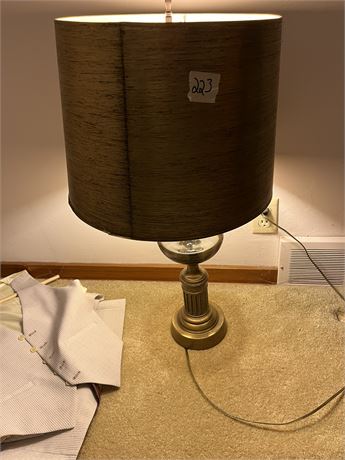 Vintage Brass Lamp