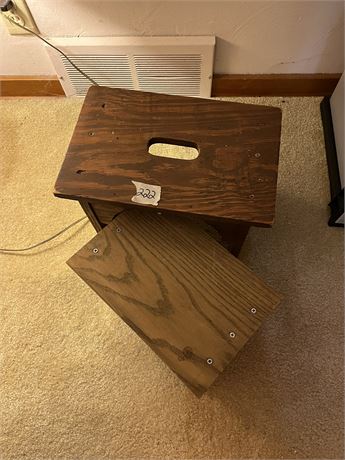 Wood Stools