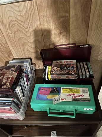 CDs, Cassetts