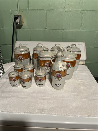 Vintage Canister Set