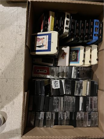 Cassetts, 8-Tracks