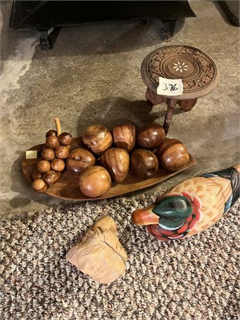 Decor Lot, Wood Fruit